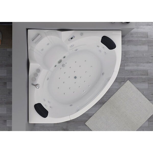 DISTRIBAIN - Baignoire balnéo Manhattan 38 jets Whirlpool - large