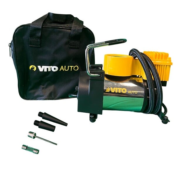 VITO - Compresseur portable 140W 10 bar 115PSI Multi fonctions 35L/min Accessoires et Sac VITO - large