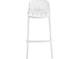 HABITAT ET JARDIN - Table et chaises hautes de bistrot empilables "Vaena" - 2 places - Blanc - vignette