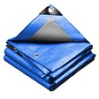 VOUNOT - Bâche de Protection en Polyéthylène resistant et impermeable 240g/m² bleu 2x3m - vignette