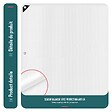 VOUNOT - Bâche de Protection en Polyéthylène resistant et impermeable 240g/m² blanche 1.5x6m - vignette