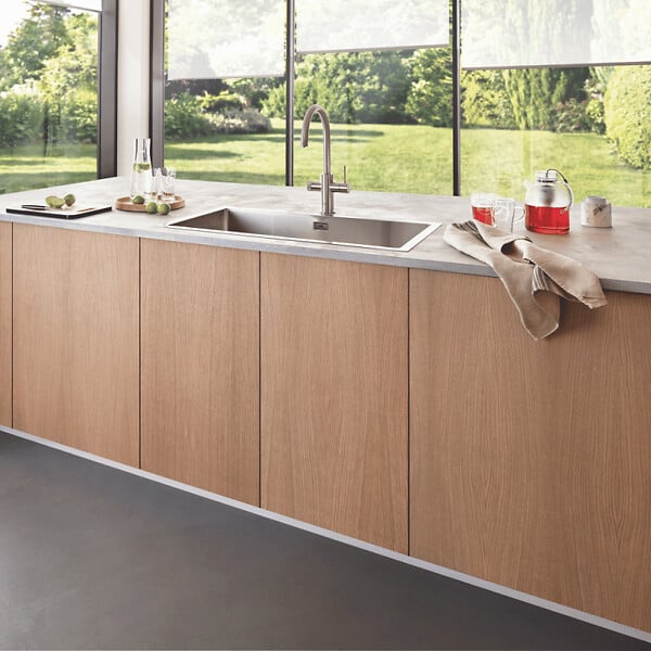 GROHE - K700 Évier en acier inoxydable, Inox (31580SD1) - large