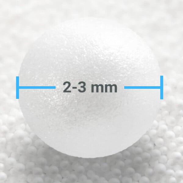 LIVEA - LIVEA Billes polystyrène 150L remplissage pouf coussin non hydrophile anti-feu (PERLEIGNI150) - large