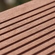 MCCOVER - PACK 1 m² lame de terrasse composite Maxima - Brun rouge, L : 360 cm, l : 14 cm, E : 22mm - vignette