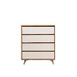HABITAT ET JARDIN - Commode en bois "Suvera" - 70 x 40 x 86 cm - Beige - vignette