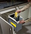 HAILO - Poubelle de cuisine tri sélectif 2 bacs encastrable 30L (14+14) Hailo Multi-Box Duo L - vignette