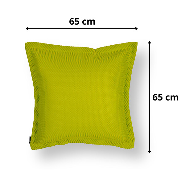SOO  SANTAI - Coussin piscine flottant 65x65 cm vert – billes incluses (à remplir) – intérieur / extérieur (CF6565-2-SET) - large