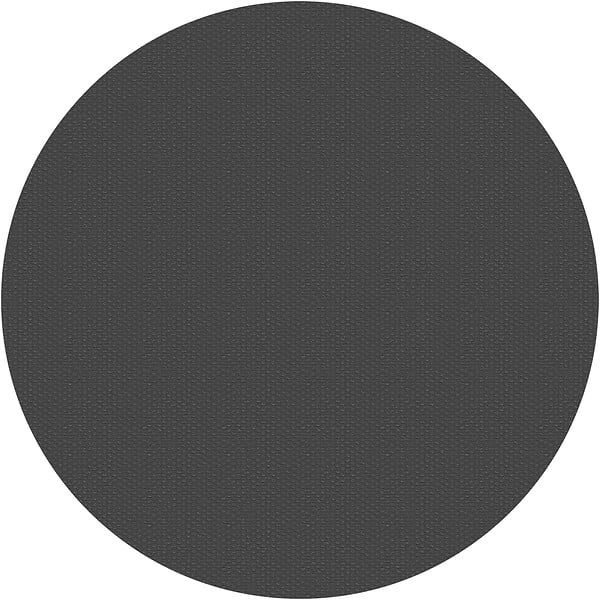 TECTAKE - bâche de piscine ronde en polyéthylène noire film solaire auto-flottant léger 381 cm diamètre - large
