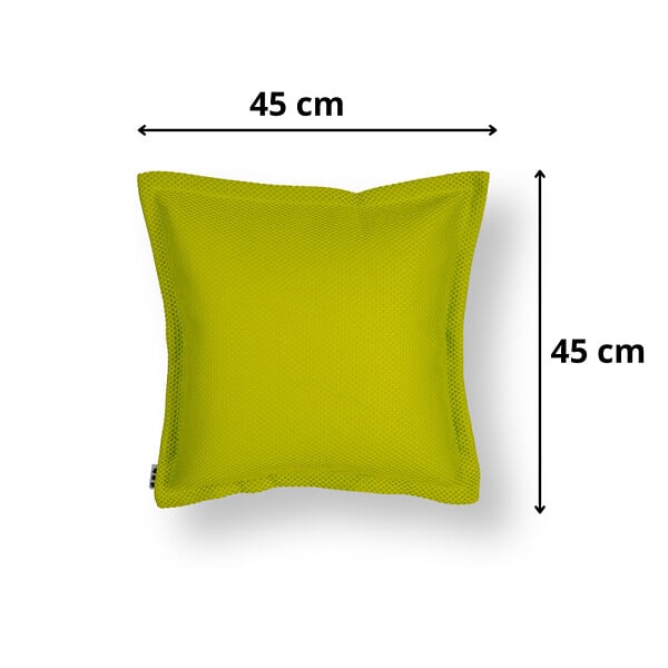 SOO  SANTAI - Coussin piscine flottant 45x45 cm vert – billes incluses (à remplir) – intérieur / extérieur (SCF4545-2-SET) - large