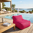 SOO  SANTAI - Fauteuil piscine XL flottant 100x90 cm rose – billes incluses (à remplir) – intérieur / extérieur (DC10090-1-SET) - vignette