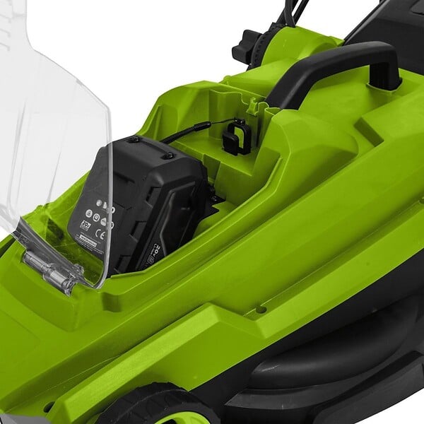 VITO - Tondeuse à gazon sans fil 20V Largeur 32cm Bac 30L Vendu Sans Batterie ni chargeur VITO - large