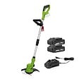 VITO - Coupe Bordure sans fil 20V + 2 Batteries 2AH + Chargeur + Jeu de 20 lames coupantes VITO - vignette