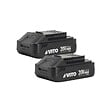 VITO - Coupe Bordure sans fil 20V + 2 Batteries 2AH + Chargeur + Jeu de 20 lames coupantes VITO - vignette