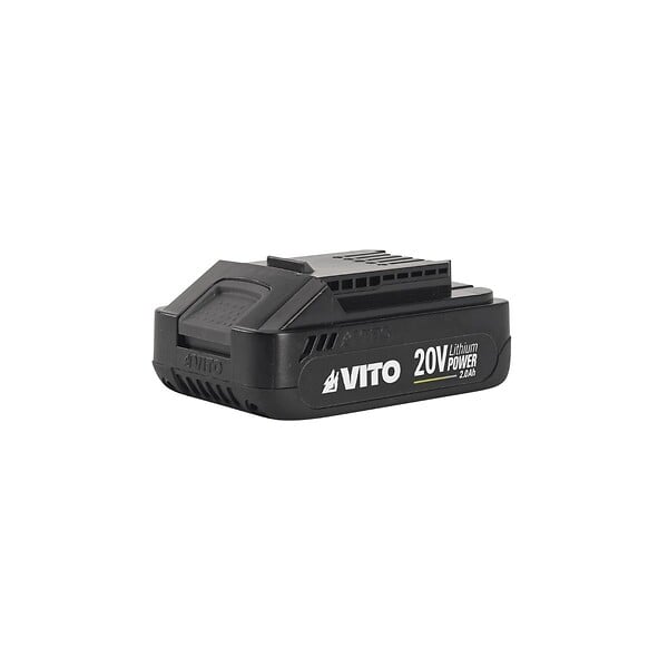 VITO - Coupe Bordure sans fil 20V + Batterie lithium 2AH + Chargeur + Jeu de 20 lames coupantes VITO LI - large