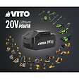 VITO - Pack 2 Batteries Lithium 20V 4.0Ah + Chargeur double Gamme sans fil LI VITO - vignette