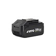 VITO - Pack 2 Batteries Lithium 20V 4.0Ah + Chargeur double Gamme sans fil LI VITO - vignette