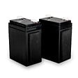 SCS SENTINEL - Kit de 2 batteries de secours BatteryGate 2 - 12V - 2,2 Ah - vignette