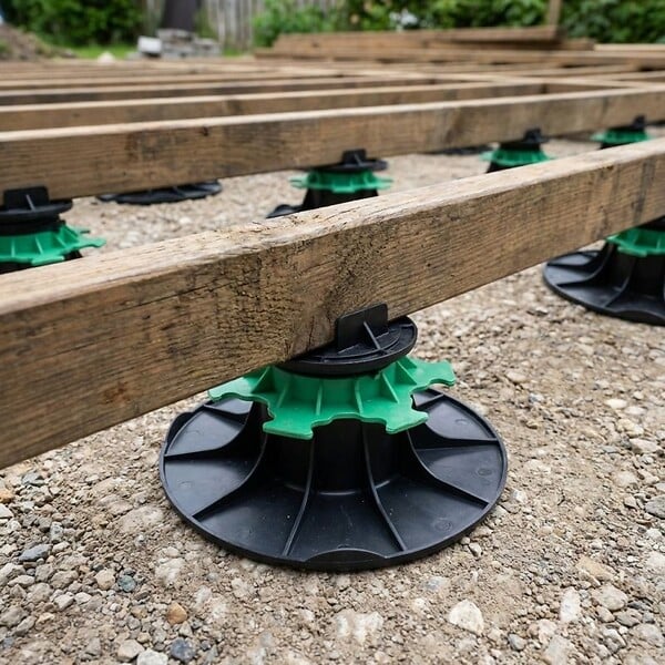 JOUPLAST - Plot terrasse bois réglable 40 à 60 mm - JOUPLAST - A l'unite - large