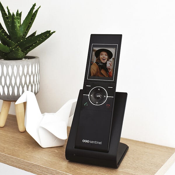 SCS SENTINEL - Visiophone sans fil AirVisio 150 - Noir - Portée 150 m - large