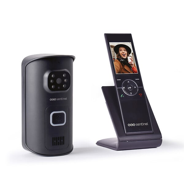 SCS SENTINEL - Visiophone sans fil AirVisio 150 - Noir - Portée 150 m - large