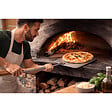 INTEC - Set de 4 Pelles à Pizza Inox Alimentaire Poignée en bois Hêtre Manche 138 à 150 cm - Kit Four à Bois, Pain Pizza INTEC - vignette