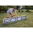 KZ GARDEN - Banc de Jardin Pliable Blanc 180 x 28 x 43.5H cm Banc Exterieur Interieur Camping Réception KZ GARDEN - vignette