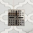 AURLANE - Receveur de Douche à Carreler 90x160 cm avec Bondes à Sortie Horizontale - Grille Inox - vignette