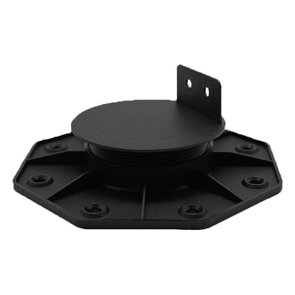 MCCOVER - Lot de 20 plots 18-30mm pour terrasse bois et composite Noir, Unités - 20 plots - large
