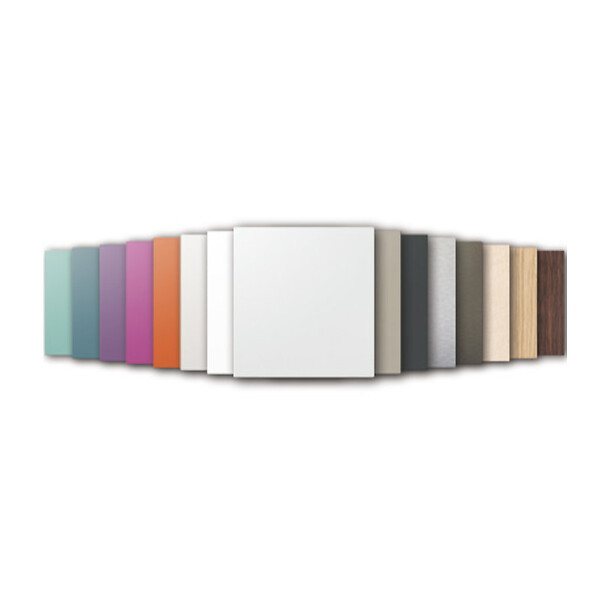 ALDES - Support plaque ColorLINE ø125mm Aldes - Noir - large