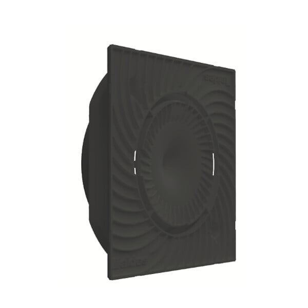 ALDES - Support plaque ColorLINE ø80mm Aldes - Noir - large