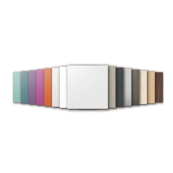 ALDES - Support plaque ColorLINE ø80mm Aldes - Noir - large