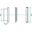 ALDES - Grille extérieure circulaire AR637 D315 - vignette