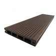 MCCOVER - PACK 4 m² lame de terrasse composite Prima + ACCESSOIRES 2200mm Chocolat, ep.19 mm, l.12 cm, L.220 cm - vignette