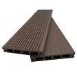 MCCOVER - PACK 15 m² lame de terrasse composite Prima + ACCESSOIRES 2200mm Chocolat, ep.19 mm, l.12 cm, L.220 cm - vignette