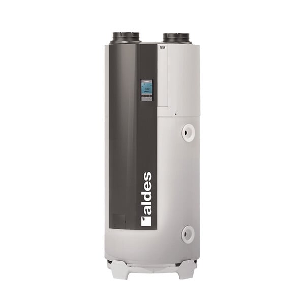 ALDES - Chauffe-eau thermodynamique monobloc B100-FAN T.Flow Nano Aldes - 100L - 2/3 personnes - Vertical mur ou trépied - 1500W - large