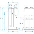 ALDES - Chauffe-eau thermodynamique B100-FAN T.Flow Nano connecté Aldes - 100L - 2/3 personnes - Vertical mur ou trépied - 1500W - vignette