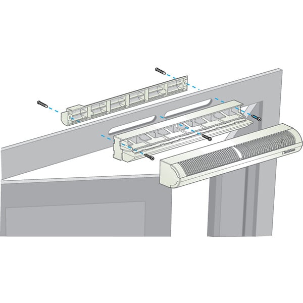 ALDES - Entrée d'air autoréglable Kit MINI EA Aldes - Module 30m3/h - 37dB - Blanc - large