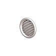 ALDES - Grille extérieur ronde GPA 128 mm plastique  Blanc - vignette