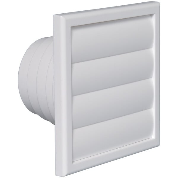 ALDES - Grille extérieure VPA 186x186 mm  Blanc - large