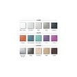 ALDES - Plaque design pour la grille fixe ColorLINE D80 ou D125 mm  Taupe - vignette