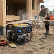 VITO - Groupe électrogène 5.5kVA 15CV Monophasé Démarrage manuel AVR, Réservoir 25L, Générateur électrique Maison Chantier VITO - vignette