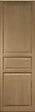 GD MENUISERIES - Lot de 2 portes de placard coulissantes bois plaqué chêne H200 x L63 cm - vignette