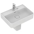 IDEAL STANDARD - Ideal Standard Strada II Lavabo 600x430 mm blanc, 1 trou de robinet, couvercle de vidage en porcelaine inclus, non meulé (T300001) - vignette