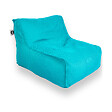SOO  SANTAI - Fauteuil piscine XL flottant 100 × 90 × 70 cm intérieur / extérieur sans polystyrène – Bleu (DC10090-4) - vignette