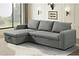 HABITAT ET JARDIN - Canapé d'angle réversible/convertible en tissu "Victor" - 3 places - Gris - vignette