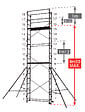 CENTAURE - Echafaudage aluminium Speed Up XL - 6,70m - vignette