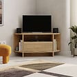 HABITAT ET JARDIN - Meuble TV en bois "Viva" - 95 x 35 x 45 cm - Beige - vignette