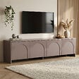 HABITAT ET JARDIN - Meuble TV en bois "Aurelia" - 180 x 32 x 45 cm - Atlas - vignette