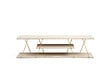 HABITAT ET JARDIN - Meuble TV en bois "Canaz" - 120 x 30 x 33 cm - Travertin - vignette