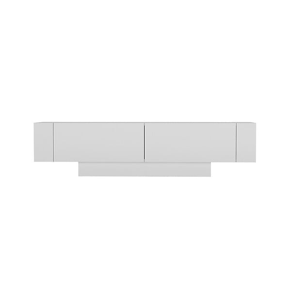 HABITAT ET JARDIN - Meuble TV en bois "Matera" - 150 x 31 x 41 cm - Blanc - large